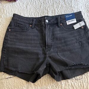 Old Navy Charcoal Denim Shorts